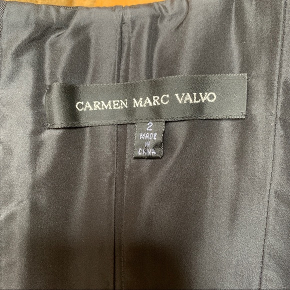 Closet Closes 11/1/22 RARE Vintage Carmen Marc Valvo Silk Corset - Picture 5 of 16